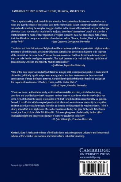 Secularism and State Policies Toward Religion