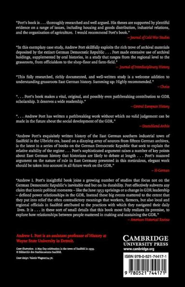 Conflict and Stability in the German Democratic Republic
