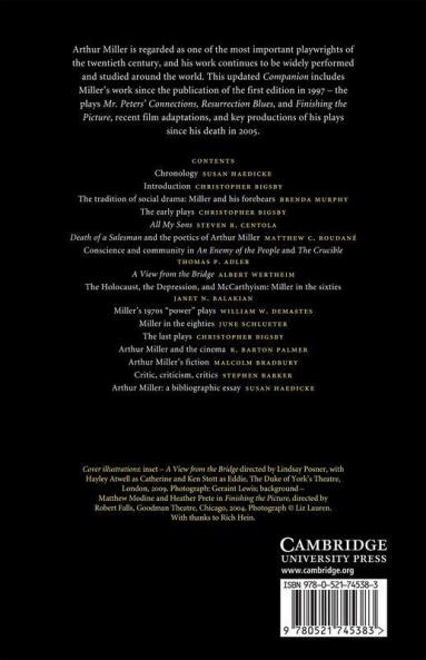 The Cambridge Companion to Arthur Miller