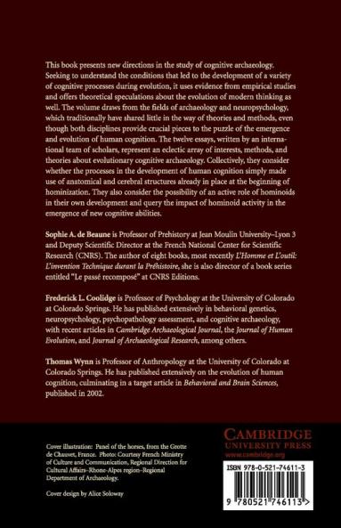 Cognitive Archaeology and Human Evolution