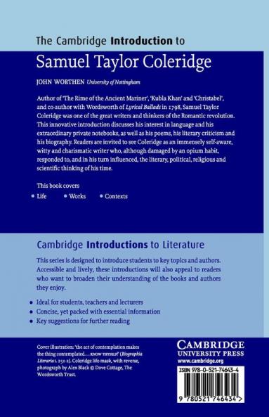 The Cambridge Introduction to Samuel Taylor Coleridge