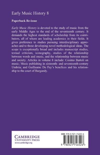 Early Music History