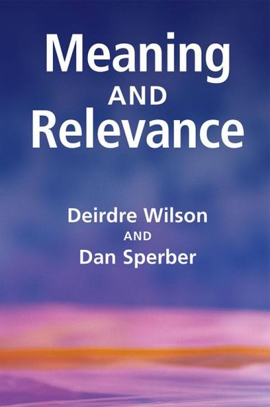 Meaning and Relevance