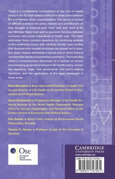Health Systems Governance in Europe