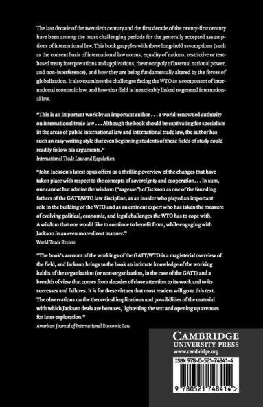 Sovereignty the WTO and Changing Fundamentals of International Law