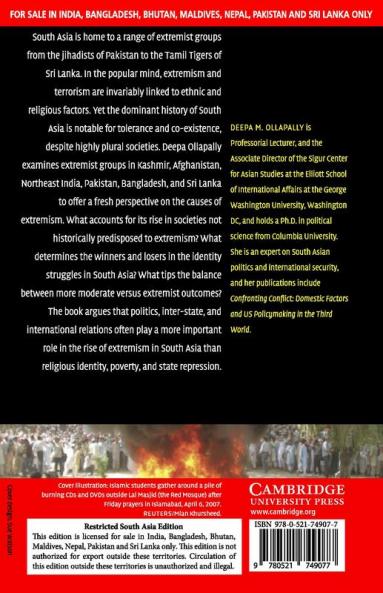 The Politics Of Extremism In South Asia