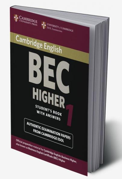 Cambridge BEC Higher 1