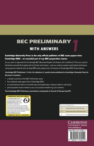 Cambridge BEC Preliminary