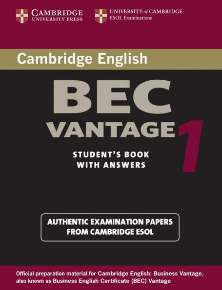 Cambridge Bec Vantage 1