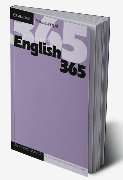 English 365 Teacher's Guide 2