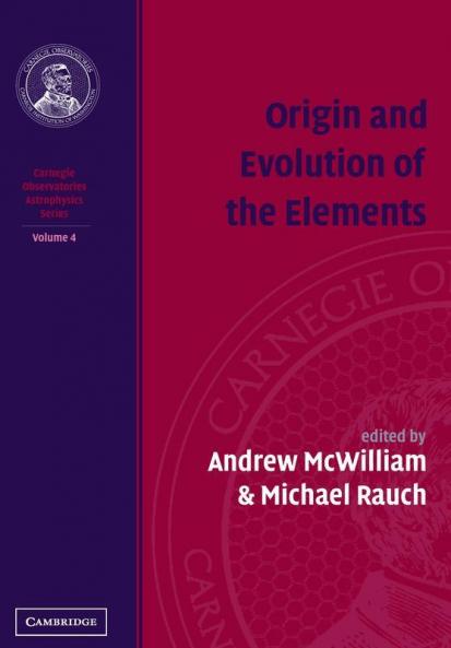 Origin and Evolution of the Elements