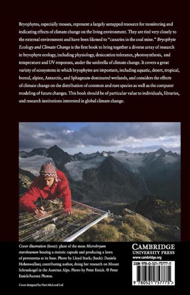 Bryophyte Ecology and Climate Change