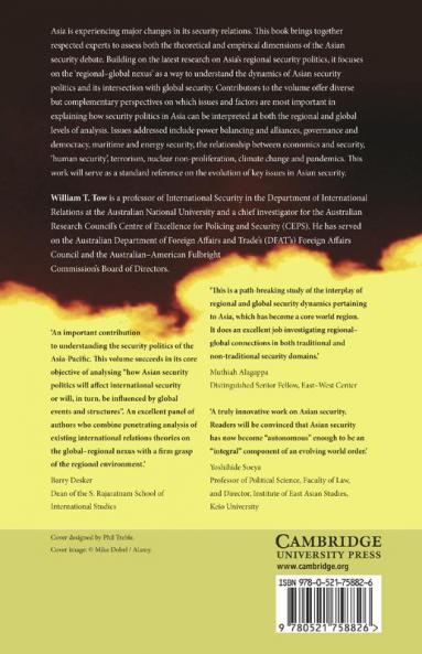 Security Politics in the Asia-Pacific