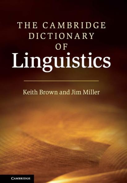 The Cambridge Dictionary of Linguistics
