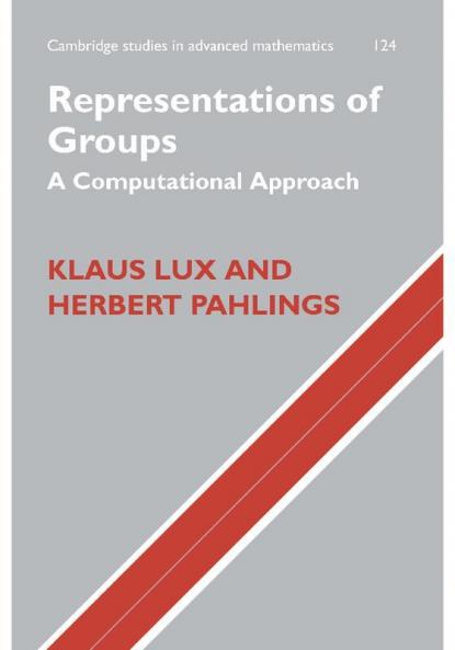 Representations of Groups