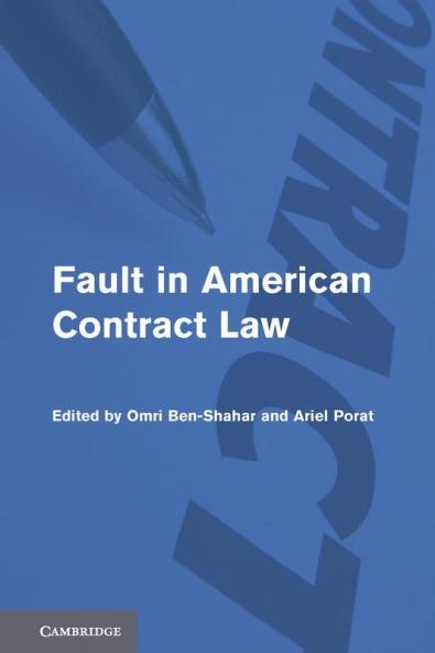Fault in American Contract Law