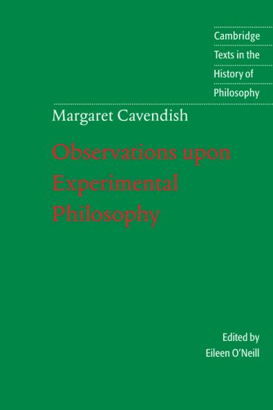 Observations Upon Experimental Philosophy