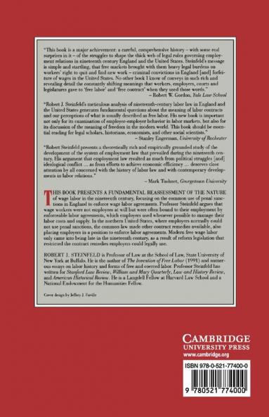 Coercion Contract and Free Labor in the Nineteenth Century