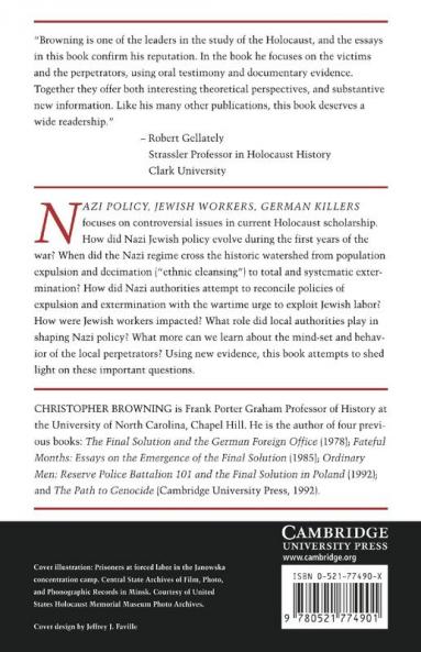 Nazi Policy Jewish Workers German Killers