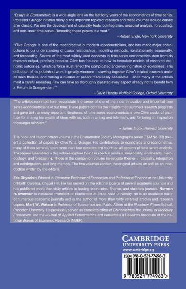 Essays in Econometrics