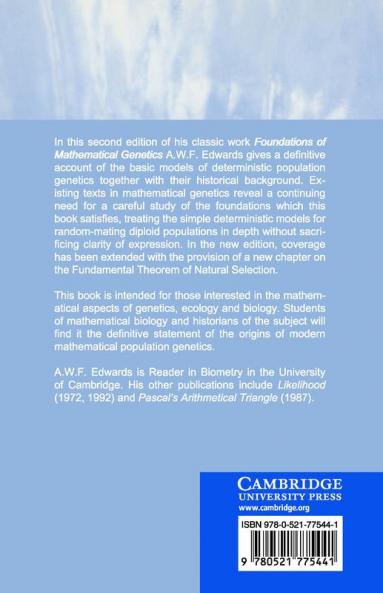 Foundations of Mathematical Genetics