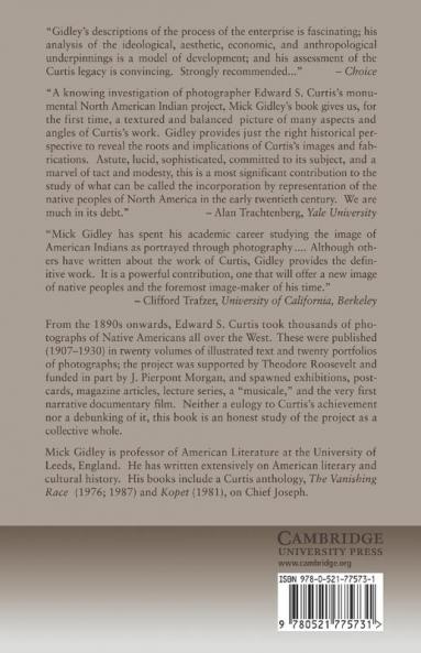 Edward S. Curtis and the North American Indian Incorporated