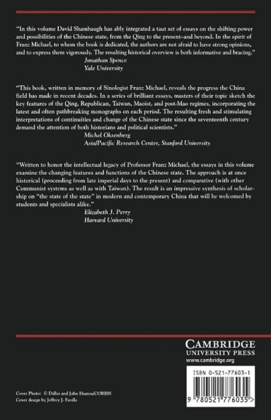 The Modern Chinese State