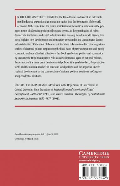 The Political Economy of American Industrialization 1877 1900