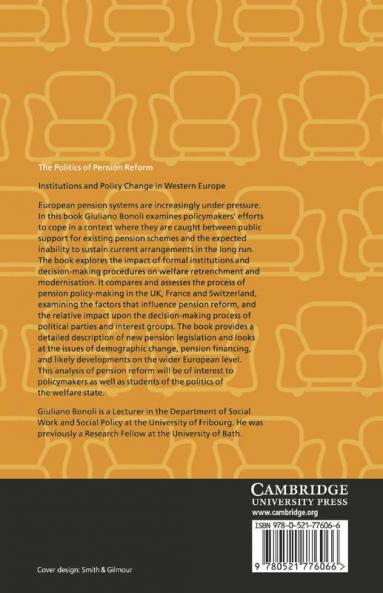 The Politics of Pension Reform