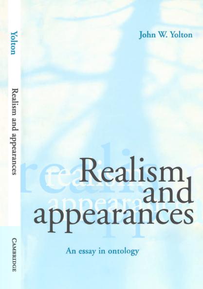 Realism and Appearances