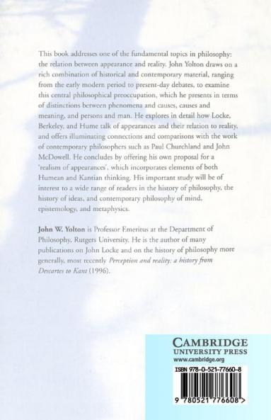 Realism and Appearances