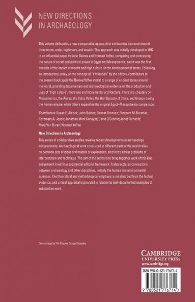Order Legitimacy and Wealth in Ancient States