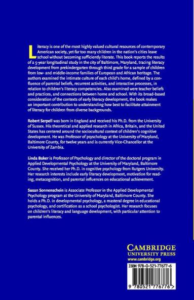 Becoming Literate in the City