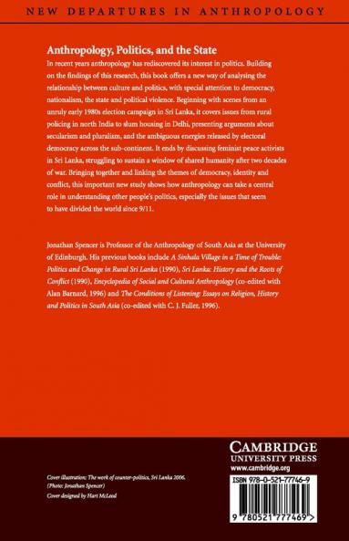 Anthropology Politics & the State