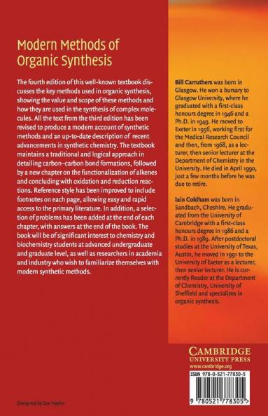 Modern Methods of Organic Synthesis