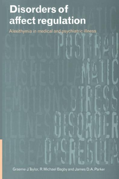 Disorders of Affect Regulation