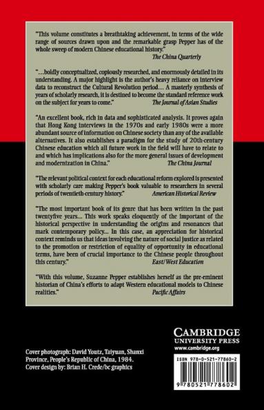 Radicalism and Education Reform in 20th-Century China