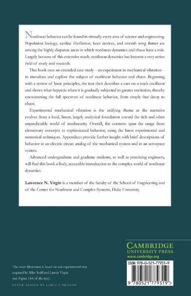 Introduction to Experimental Nonlinear Dynamics