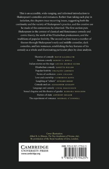 The Cambridge Companion to Shakespearean Comedy