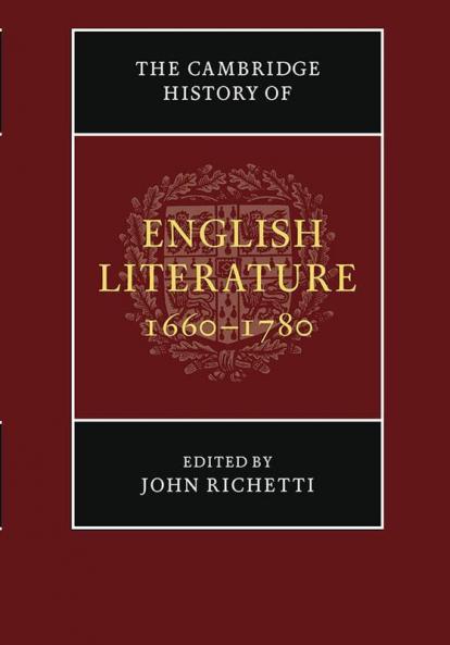 The Cambridge History of English Literature 1660-1780