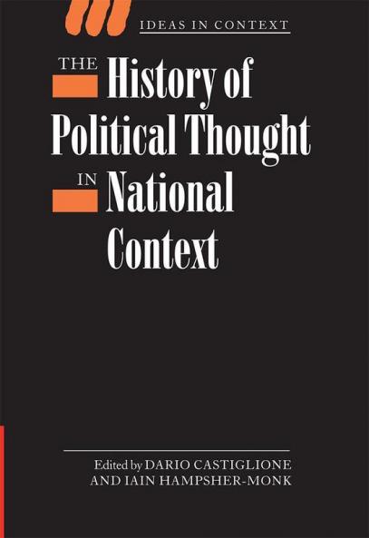The History of Political Thought in National Context