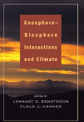 Geosphere-Biosphere Interactions and Climate