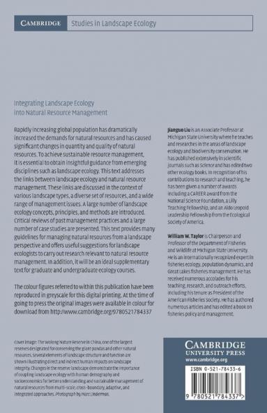 Integrating Landscape Ecology Into Natural Resource Management