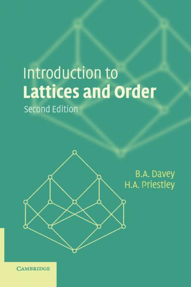 Introduction to Lattices and Order