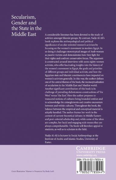 Secularism Gender and the State in the Middle East