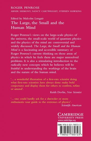 The Large the Small and the Human Mind