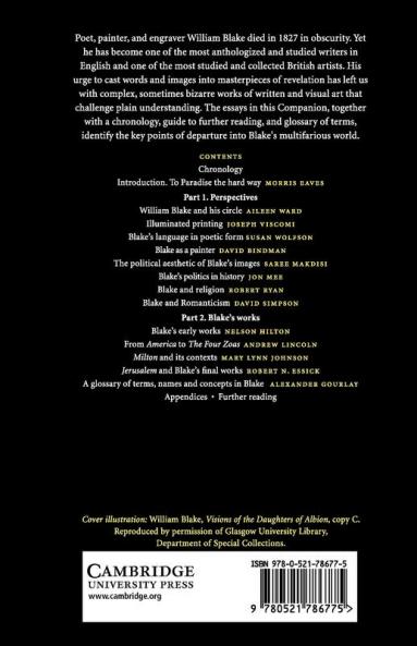 The Cambridge Companion to William Blake