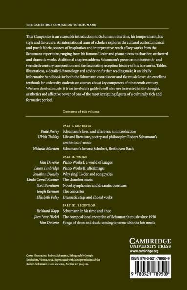 The Cambridge Companion to Schumann