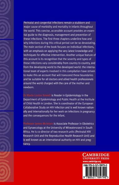 Congenital and Perinatal Infections