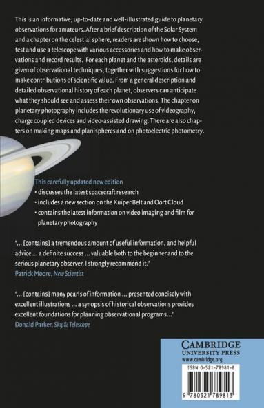 The Planet Observer's Handbook